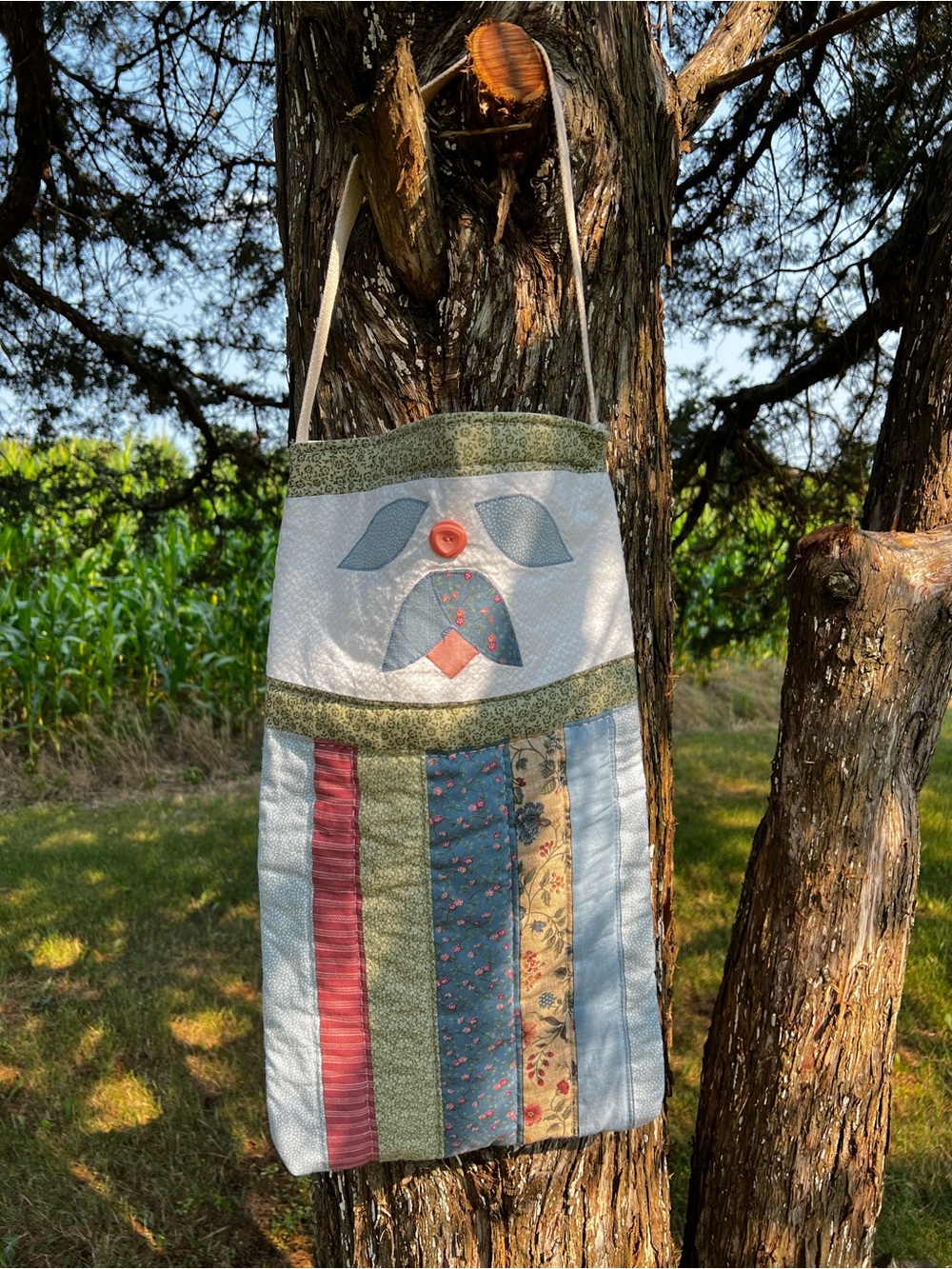 Handmade Quilted Tote Bag